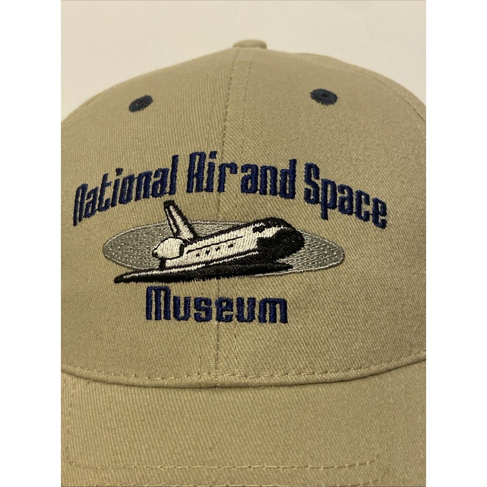 National Air And Space Museum Strapback Hat Cap Tan